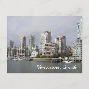 Carte postale de Vancouver, Canada