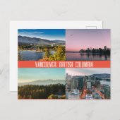 Carte postale de Vancouver (Colombie-Britannique) (Devant / Derrière)