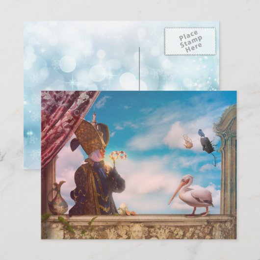 Carte postale de Venise (Devant / Derrière)