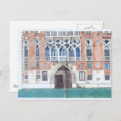 Carte postale de Venise (Devant / Derrière)