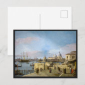 Carte postale de Venise, Italie Canaletto (Devant / Derrière)