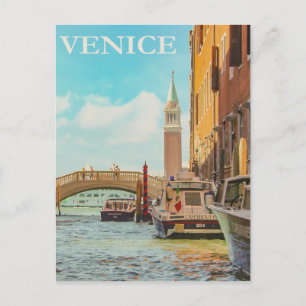 Carte postale de Venise vintage