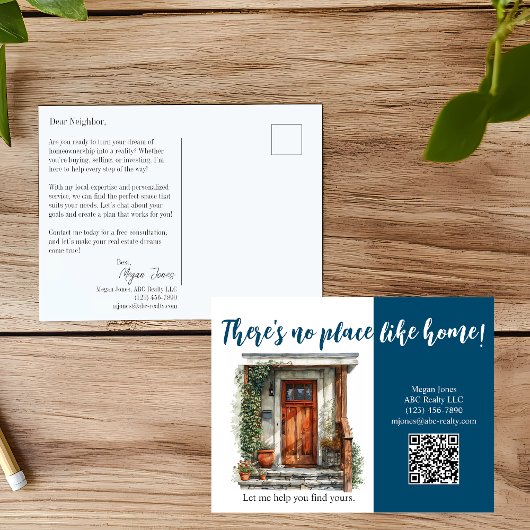 Carte postale de vente immobilière