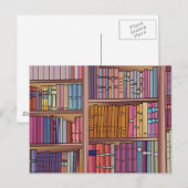 Carte postale de ver de livre (Devant / Derrière)