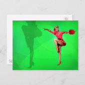 Carte postale de Vera-Ellen et de ses jambes (Devant / Derrière)