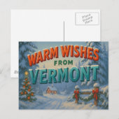 Carte postale de VERMONT (Devant / Derrière)