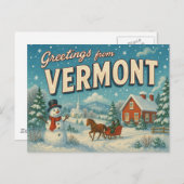 Carte postale de VERMONT (Devant / Derrière)