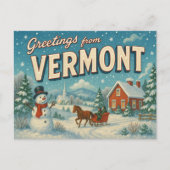 Carte postale de VERMONT (Devant)
