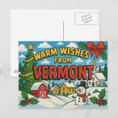 Carte postale de VERMONT (Devant / Derrière)