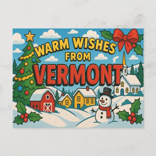 Carte postale de VERMONT (Devant)