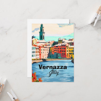 Carte postale de Vernazza Cinque Terre, Italie, Tr
