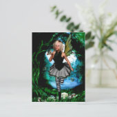 Carte postale de verre masquée (Debout devant)