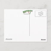 Carte postale de verticale de Gamochonia (Dos)