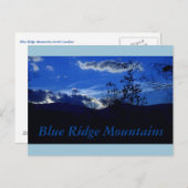 Carte postale de Very Blue Ridge (Devant / Derrière)