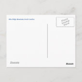 Carte postale de Very Blue Ridge (Dos)