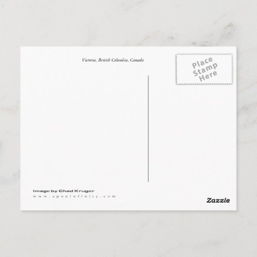 Carte postale de Victoria (Dos)