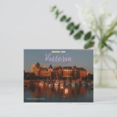 Carte postale de Victoria Colombie-Britannique Can (Debout devant)