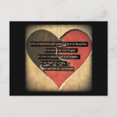 Carte postale de vie (Devant)