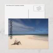 carte postale de vie de plage queensland (Devant / Derrière)
