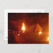 Carte postale de vie nocturne (Devant / Derrière)