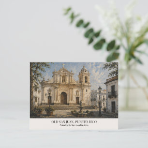 Carte postale de Vieux San Juan Catedral San Juan 