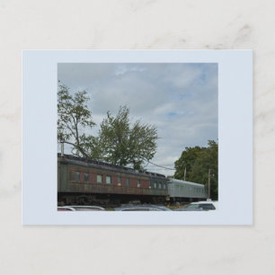 Carte postale de vieux train