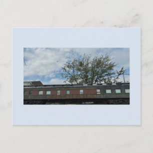 Carte postale de vieux train