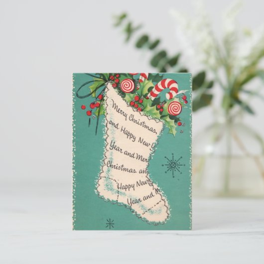 Carte postale de Vintage (Debout devant)