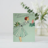 Carte postale de Vintage (Debout devant)