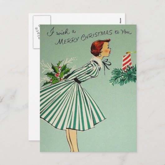 Carte postale de Vintage (Devant / Derrière)