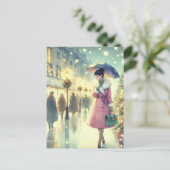 Carte postale de Vintage (Debout devant)