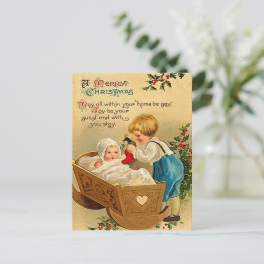 Carte postale de Vintage (Debout devant)