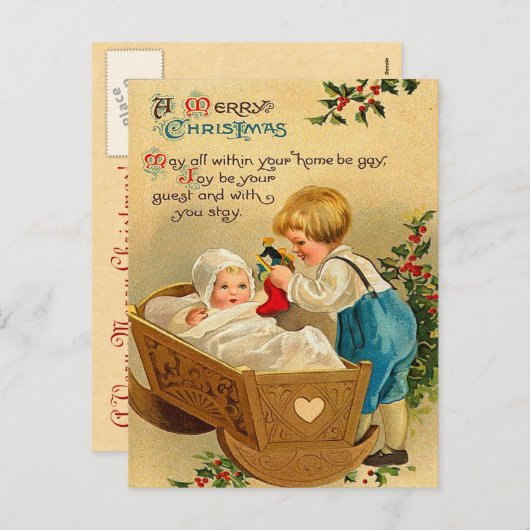 Carte postale de Vintage (Devant / Derrière)