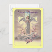 Carte postale de Vintage Easter (Devant / Derrière)