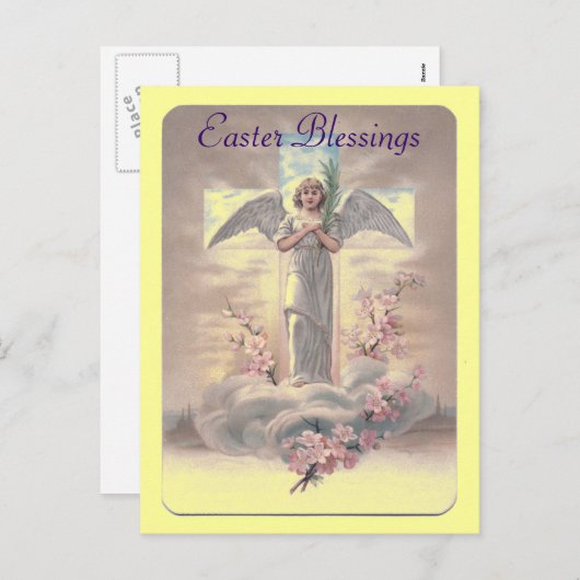 Carte postale de Vintage Easter (Devant / Derrière)