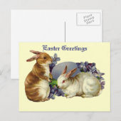 Carte postale de Vintage Easter (Devant / Derrière)