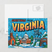 Carte postale de VIRGINIE (Devant / Derrière)