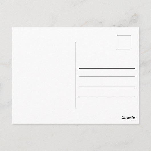 Carte postale de voeux (Dos)