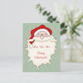 Carte postale de voeux de Noël (Debout devant)