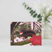 Carte postale de voeux de Noël (Debout devant)