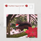 Carte postale de voeux de Noël (Devant / Derrière)