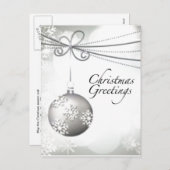 Carte postale de voeux de Noël (Devant / Derrière)