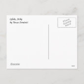 Carte postale de voeux de Noël (Dos)