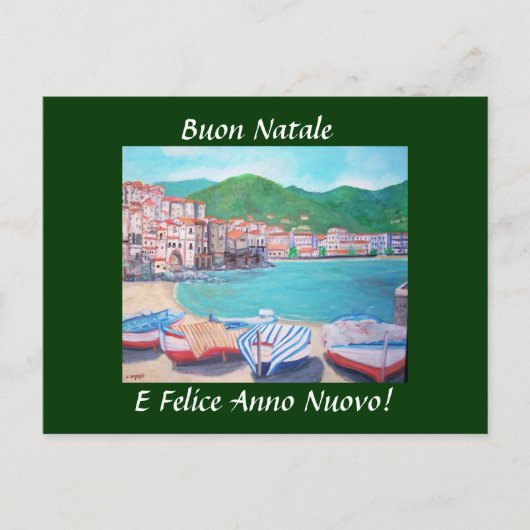 Carte postale de voeux de Noël (Devant)