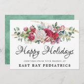 Carte postale de voeux de Noël (Devant / Derrière)