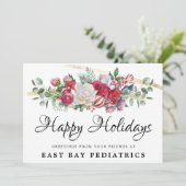 Carte postale de voeux de Noël (Debout devant)