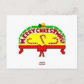 Carte postale de voeux de Noël (Devant)