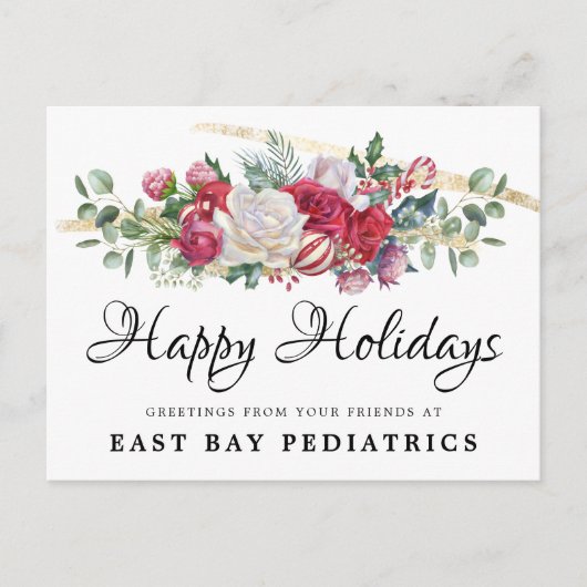 Carte postale de voeux de Noël (Devant)