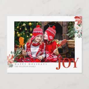 Carte postale de voeux de Noël de Noël