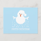 Carte postale de voeux de Noël Whimsical (Devant)